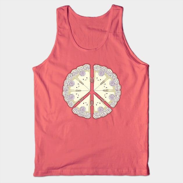 Peace of Cake Tank Top by kellabell9